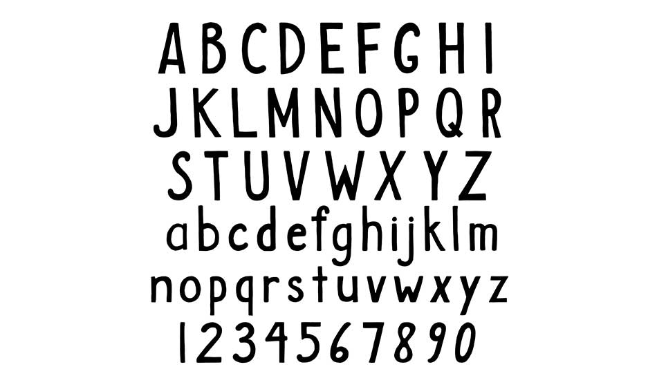 Which font uses the most ink?