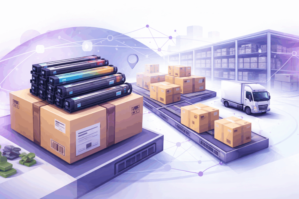 3pl dropshipping soutions for wholesale OEM toner and ink