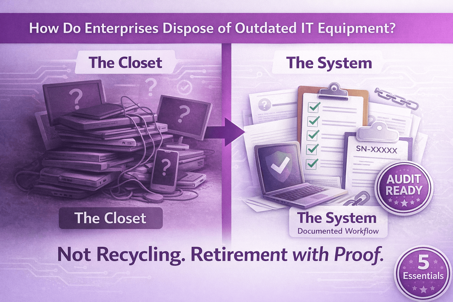 enterpise IT equipment disposal