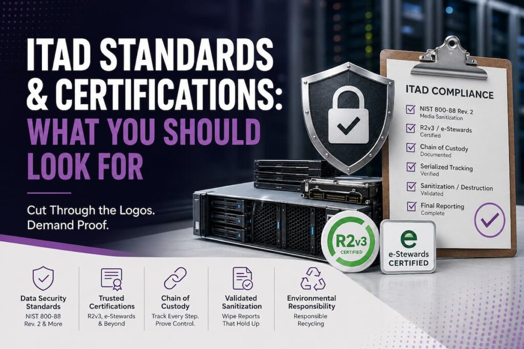 ITAD CERTIFICATIONS